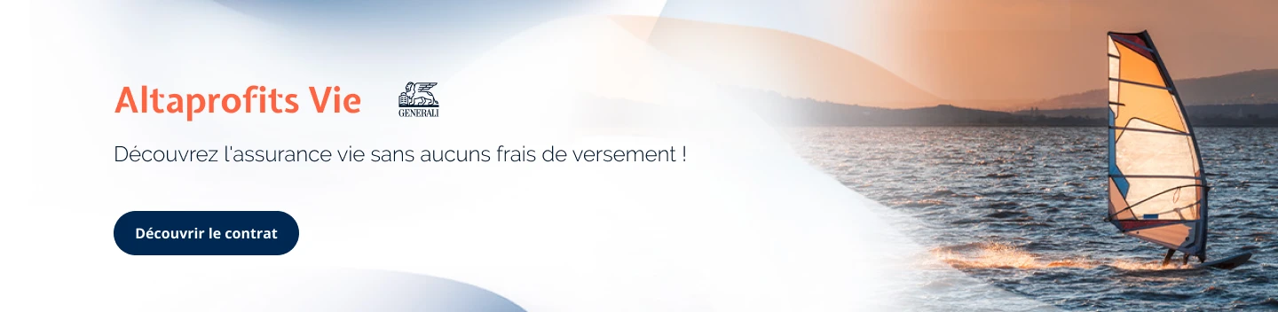 bannière promotionnelle Altaprofits Vie