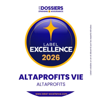 Label excellence assurance vie Altaprofits Vie