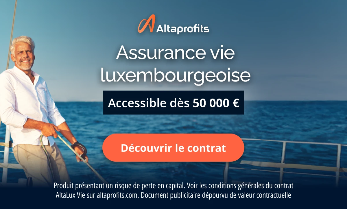 Nouvelle assurance vie luxembourgeoise Altalux Vie accessible dès 50 000 €